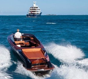 Ship's Tender Including Cakewalk On Board Yacht AQUILA