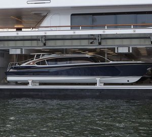 Ship's Tender Storage: Yacht AQUILA's Profile Aspect Image