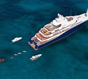 Towable: Yacht AQUILA's From Above Aspect Pictured