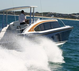 Ship's Tender Aboard Yacht AQUILA
