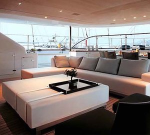 Perini Navi 50 Baracuda Valletta Deck Salon