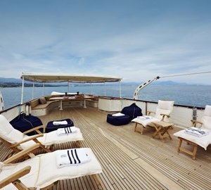 Life On Board Yacht SANTA MARIA