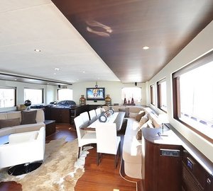 Saloon On Board Yacht CASA DELL ARTE II