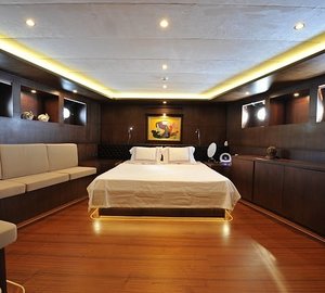 Main Master Cabin On Board Yacht CASA DELL ARTE II