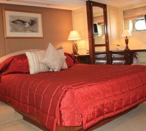 Red Guest's Cabin On Yacht OSPREY