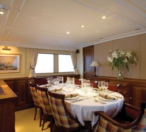 Eating/dining Saloon On Yacht OSPREY