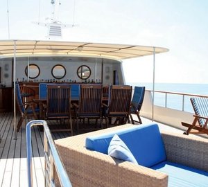 External Eating/dining On Board Yacht OSPREY