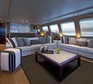 Saloon On Board Yacht ESCAPE II