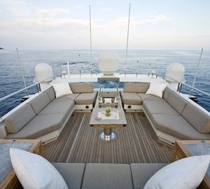 Sunshine Deck Aboard Yacht ESCAPE II