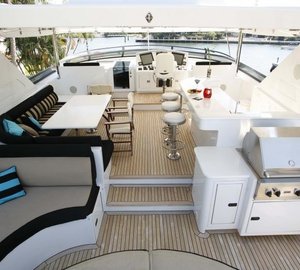 Sun Deck Aboard Yacht OCEAN CLUB