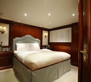 Portside: Yacht OCEAN CLUB's Guest's Cabin Photograph