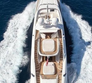 Sun Deck Aboard Yacht WHISPERING ANGEL