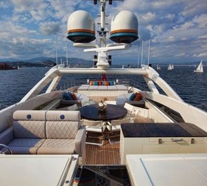 Sun Deck Aboard Yacht AURELIA