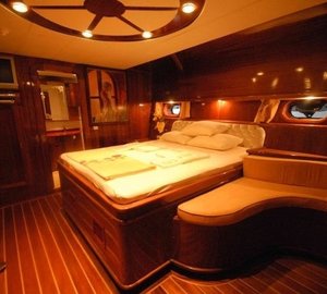 Sitting: Yacht ESMA SULTAN's Guest's Cabin Pictured