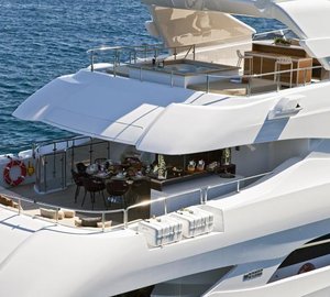 Aft Decks Aboard Yacht MANIFIQ