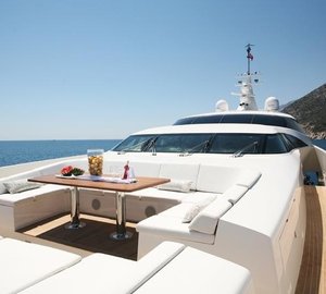 Jacuzzi Pool Zone Aboard Yacht NAMASTE 8