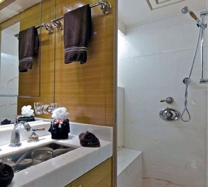 Guest's Bath On Yacht O'PATI