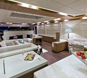 Saloon Aboard Yacht O'PATI