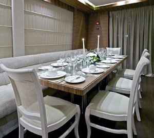 Eating/dining Saloon On Board Yacht O'PATI