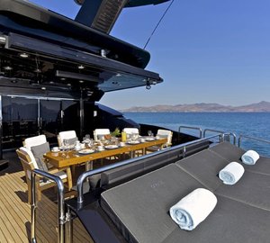 Aft Deck Aboard Yacht O'PATI