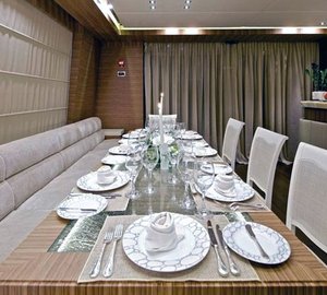 Formal Eating/dining Aboard Yacht O'PATI