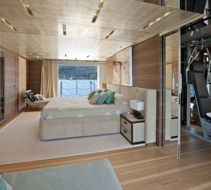 Main Master Stateroom On Yacht SCORPION 2
