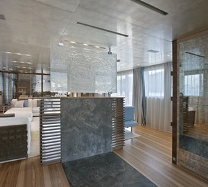 Saloon Aboard Yacht SCORPION 2