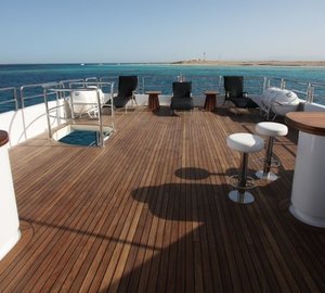 Drinks Bar Aboard Yacht SEVEN SPICES