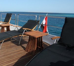 Sunshine Lounging Aboard Yacht SEVEN SPICES