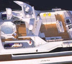 Fly-bridge Aboard Yacht LADYSHIP