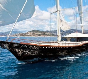 Forward Aspect On Board Yacht INFINITY