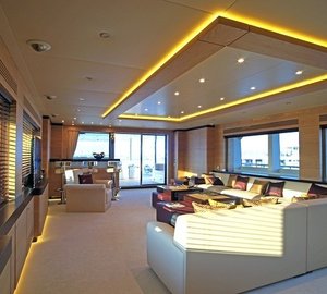 Premier Saloon On Board Yacht TATIANA