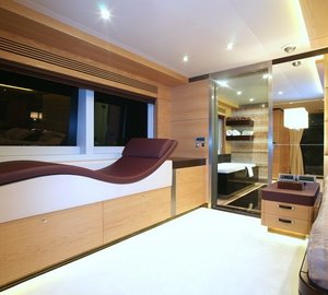 Sitting: Yacht TATIANA's Main Master Cabin Captured