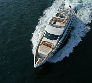 From Above On Board Yacht TATIANA