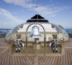 Ship's Bell: Yacht HOKULANI's Close Up Captured