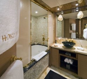 Main Master Bath Aboard Yacht HOKULANI