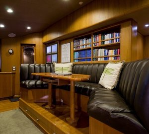 Bridgedeck Sitting On Yacht SEA FALCON II