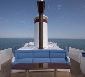 Sunshine Lounging On Yacht SYCARA IV