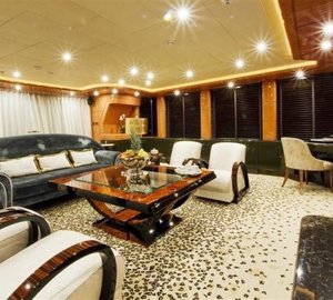 Sitting: Yacht 360&DEG;'s 360 Premier Saloon Pictured