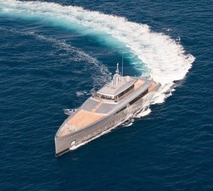 Changing Course On Board Yacht EXUMA