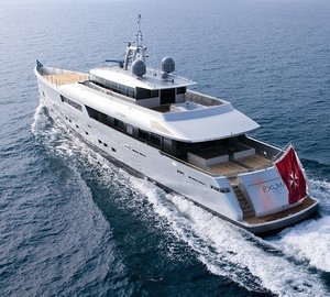Aft: Yacht EXUMA's Cruising Image