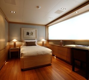 Window View: Yacht EXUMA's Guest's Cabin Image