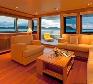 Top Deck On Board Yacht EXUMA