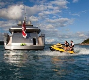Water Toys On Board Yacht EXUMA