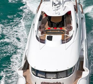 Decks: Yacht LIBERTY's From Above Aspect Photograph