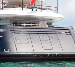 Aft On Board Yacht LIBERTY