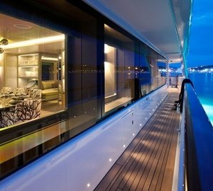 Balcony On Board Yacht LIBERTY