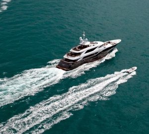 From Above: Yacht LIBERTY's Cruising Captured