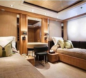 Twin Bed Cabin On Yacht MALIBU