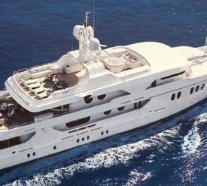 From Above Aspect On Yacht MALIBU